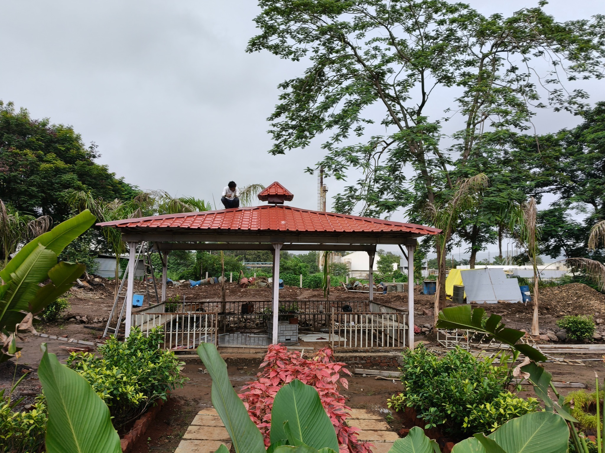 Gazebo and Landscaping Project